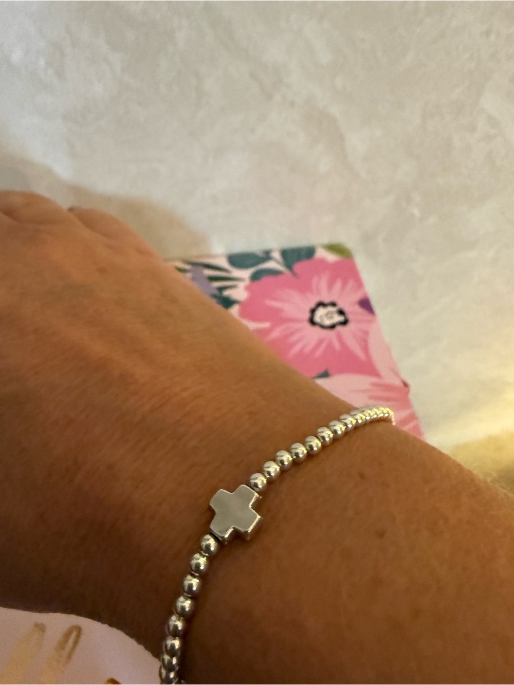 Enewton Extends Silver Cross Beaded Bracelet - Women Jewelry